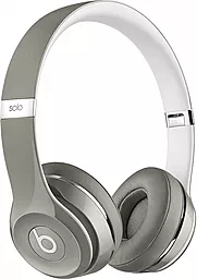 Наушники Beats by Dr. Dre Solo2 On-Ear Luxe Silver (MLA42ZM/A)