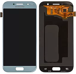 Дисплей Samsung Galaxy A7 A720 2017 с тачскрином, (TFT), Blue - фото Дисплей Samsung Galaxy A7 A720 2017 с тачскрином, (TFT), Blue