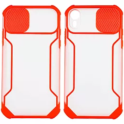 Чохол Epik Camshield matte Ease TPU со шторкой для Apple iPhone XR (6.1") Червоний