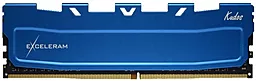 Оперативна пам'ять Exceleram 8GB DDR4 3000MHz Kudos Blue (EKBLUE4083021A)