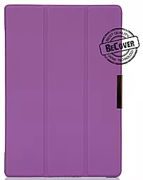 Чохол для планшету BeCover Smart Flip Series Lenovo Tab 3 Business X70 Purple - фото Чохол для планшету BeCover Smart Flip Series Lenovo Tab 3 Business X70 Purple