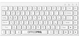 Клавиатура OfficePro SK955W Wireless/Bluetooth White - фото Клавиатура OfficePro SK955W Wireless/Bluetooth White