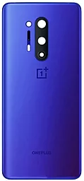 Задняя крышка корпуса OnePlus 8 Pro со стеклом камеры Original Ultramarine Blue - фото Задняя крышка корпуса OnePlus 8 Pro со стеклом камеры Original Ultramarine Blue