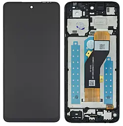 Дисплей ZTE Blade V60 Design, Nubia V60 Design, Blade V60 Vita с тачскрином и рамкой, Black
