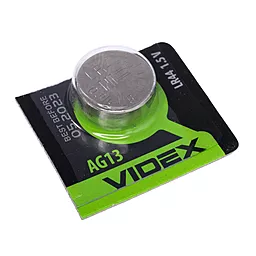 Батарейки Videx 1154 (357) (303) (LR44) (AG13) 1шт 1.5 V - мініатюра 2