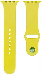 Ремінець Silicone Band M для Apple Watch 38mm/40mm/41mm Canary Yellow