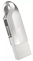 Флешка Hoco UD8 Smart Type-C USB drive 128Gb Silver - фото Флешка Hoco UD8 Smart Type-C USB drive 128Gb Silver