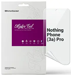 Гидрогелевая пленка ArmorStandart Anti-Blue для Nothing Phone (3a) Pro (ARM85465) - фото Гидрогелевая пленка ArmorStandart Anti-Blue для Nothing Phone (3a) Pro (ARM85465)