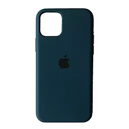 Чехол Silicone Case Full для Apple iPhone 11 Pro Max Abyss Blue