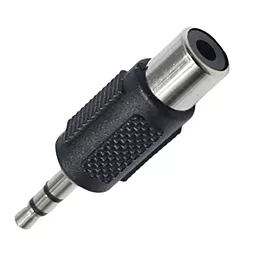 Аудио переходник EasyLife Aux mini Jack 3.5 мм - RCA M/F black (YT-C-3.5(M) / RCA(F))