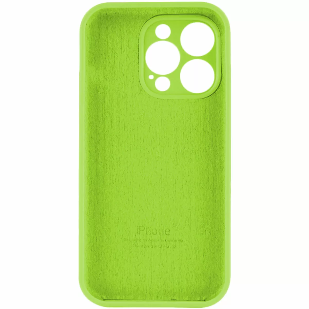 Чохол Silicone Case Full Camera для Apple iPhone 13 Pro Max  Shiny Green - фото 2