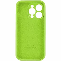 Чохол Silicone Case Full Camera для Apple iPhone 13 Pro Max Shiny Green - мініатюра 2 Чохол Silicone Case Full Camera для Apple iPhone 13 Pro Max Shiny Green - мініатюра 2
