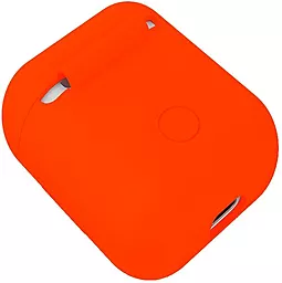 Силиконовый чехол и ремешок для Apple Airpods Orange - мініатюра 8