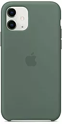 Чохол Apple Silicone Case PB for iPhone 11 Pine Green