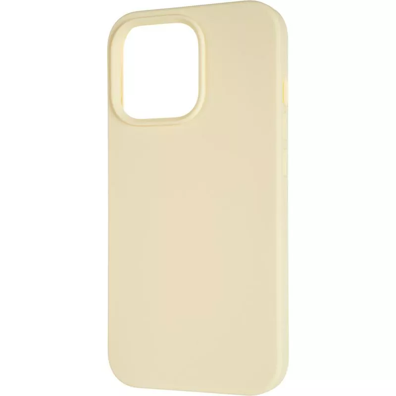 Чехол 1TOUCH Original Full Soft Case for iPhone 13 Pro Mellow Yellow (Without logo) - фото 2
