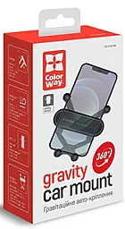 Держатель ColorWay Gravity Holder Black (CW-CHG11-BK) - миниатюра 8 Держатель ColorWay Gravity Holder Black (CW-CHG11-BK) - миниатюра 8