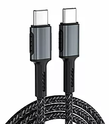 Мережевий зарядний пристрій Powermax Duo Alpha 20W PD/QC U+C + Bravo USB C-C + USB-C cables Black - мініатюра 6