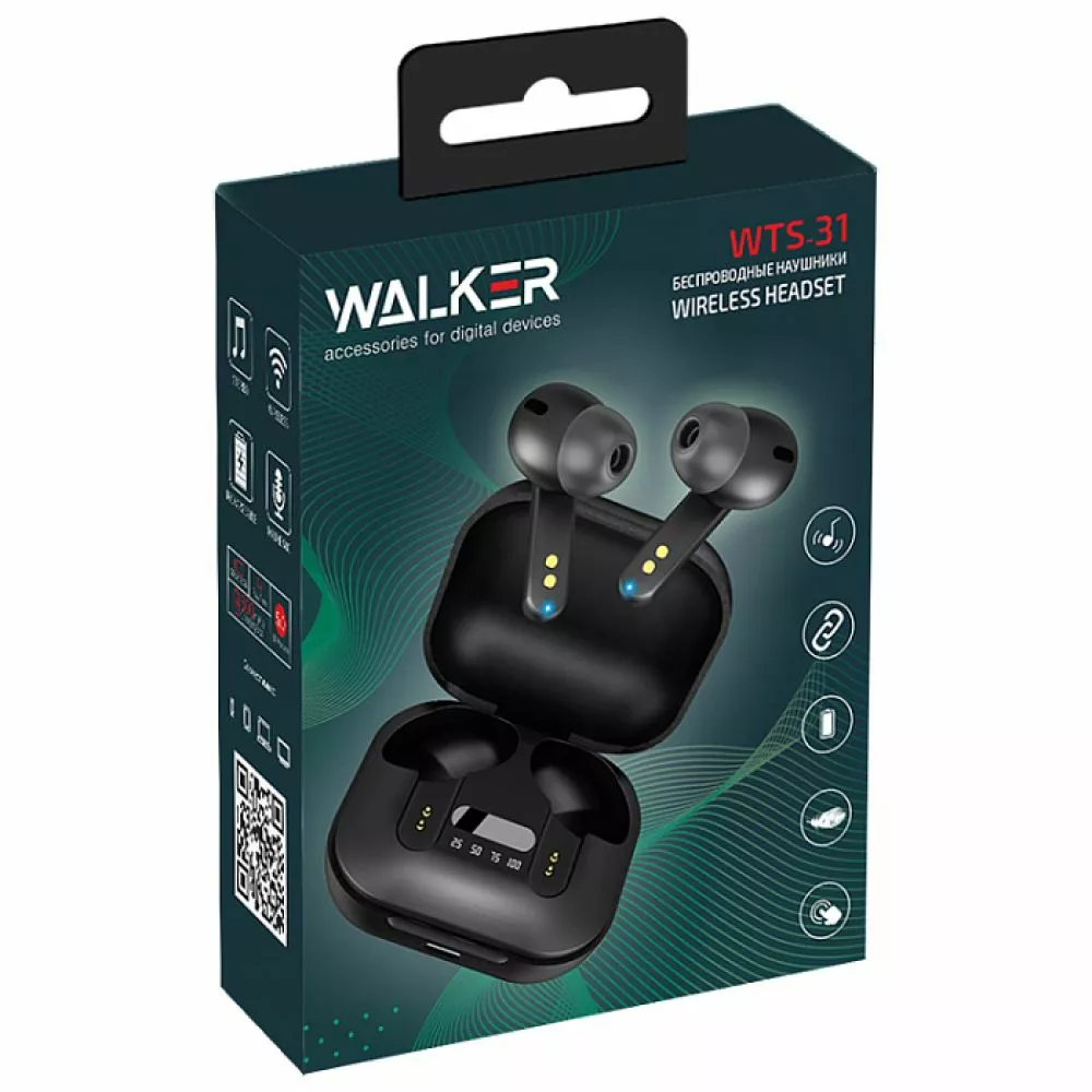 Наушники Walker WTS-31 Black - фото 4