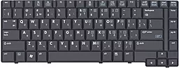 Клавіатура для ноутбуку HP Compaq 8510p 8510w without trackpoint 451019 чорна