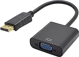 Видео переходник (адаптер) STLab DisplayPort - VGA 1080p 60hz 0.18m black (U-997)