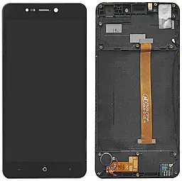 Дисплей Leagoo Power 2 Pro с тачскрином и рамкой, Black - фото Дисплей Leagoo Power 2 Pro с тачскрином и рамкой, Black