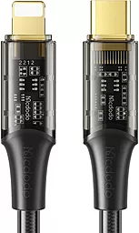 Кабель McDodo USB Type-C - Lightning 36w 3a 1.2м PD сable Black (CA-1590) - фото Кабель McDodo USB Type-C - Lightning 36w 3a 1.2м PD сable Black (CA-1590)