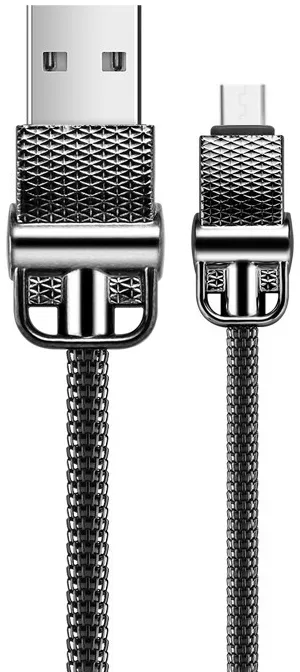 Кабель Joyroom JESS USB-A - micro USB 12w 2.4a 1м cable Dark Gray (S-M336) - фото 1