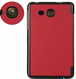 Чехол для планшета BeCover Smart Flip Series Samsung T280 Galaxy Tab A 7.0, T285 Galaxy Tab A 7.0 Red (700819) - миниатюра 2