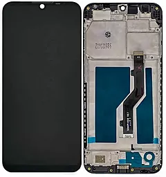 Дисплей ZTE Blade A5 2020 (LLFBH06116370-FPC-01-190108) с тачскрином и рамкой, Black - фото Дисплей ZTE Blade A5 2020 (LLFBH06116370-FPC-01-190108) с тачскрином и рамкой, Black