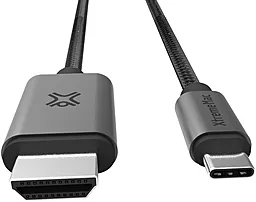 Видеокабель XtremeMac USB Type-C - HDMI Nylon Cable Gray (XWH-UCH-13) - миниатюра 3