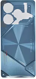 Задняя крышка корпуса Tecno Pova 6 LI7 Original Meteorite Grey - фото Задняя крышка корпуса Tecno Pova 6 LI7 Original Meteorite Grey