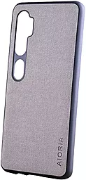Чехол AIORIA Textile Xiaomi Mi CC9 Pro, Mi Note 10, Mi Note 10 Pro Gray