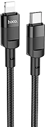 Кабель Hoco U106 USB Type-C - Lightning 20w 3a 1.2м PD сable Black