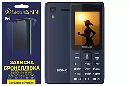 Защитная пленка StatusSKIN Pro Sigma X-style 34 NRG Clear - фото Защитная пленка StatusSKIN Pro Sigma X-style 34 NRG Clear