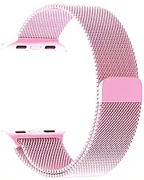 Ремінець Milanese Loop для Apple Watch 42mm/44mm/45mm/49mm Pink