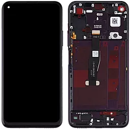 Дисплей Huawei Honor 20 Pro (YAL-AL10, YAL-L41) с тачскрином и рамкой, Phantom Black