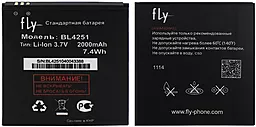 Аккумулятор Fly IQ450 Quattro / BL4251 (2000 mAh) 12 мес. гарантии - миниатюра 5