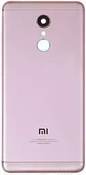 Задняя крышка корпуса Xiaomi Redmi 5 со стеклом камеры Pink