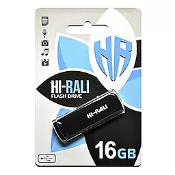 Флешка Hi-Rali Taga Series 16GB USB 2.0 (HI-16GBTAGBK) Black