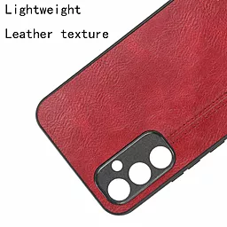 Чехол Cosmic Leather Case для Samsung Galaxy A54 5G Red - миниатюра 4