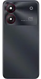 Задняя крышка корпуса ZTE Blade A34 со стеклом камеры Black - фото Задняя крышка корпуса ZTE Blade A34 со стеклом камеры Black