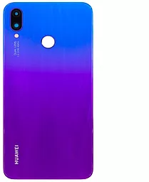 Задняя крышка корпуса Huawei P Smart Plus 2018, Nova 3i со стеклом камеры Iris Purple - миниатюра 2