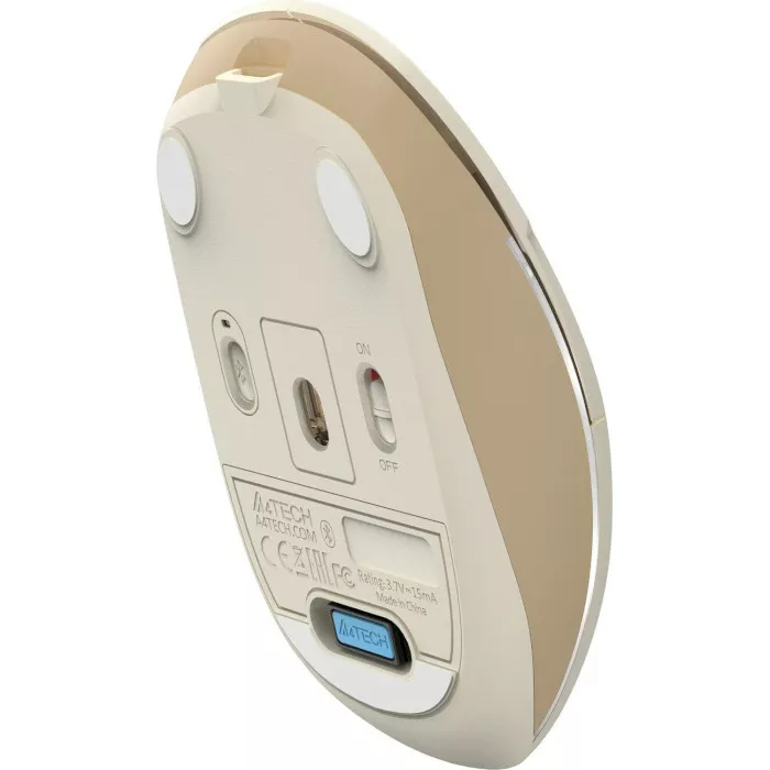 Комп'ютерна мишка A4Tech FB26CS Air Wireless/Bluetooth Cafe Latte - фото 9