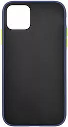 Чехол 1TOUCH Gingle Slim Matte для Apple iPhone 11 Pro Blue/Yellow