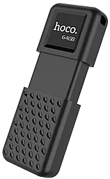 Флешка Hoco UD6 Intelligent 64Gb Matte Black - фото Флешка Hoco UD6 Intelligent 64Gb Matte Black
