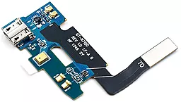 Нижняя плата Samsung Galaxy Note 2 N7100 c разъемом зарядки и микрофоном - фото Нижняя плата Samsung Galaxy Note 2 N7100 c разъемом зарядки и микрофоном