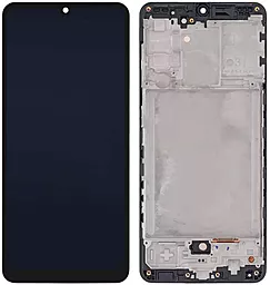 Дисплей Samsung Galaxy A31 A315 з тачскріном і рамкою, (TFT, без функції відбитка пальця), Black