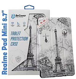 Чехол для планшета BeCover Smart Case для Realme Pad Mini 8.7" Paris (708263) - фото Чехол для планшета BeCover Smart Case для Realme Pad Mini 8.7" Paris (708263)