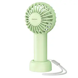 Портативный вентилятор Remax F33 Mini Pro портативный, ручной Green - фото Портативный вентилятор Remax F33 Mini Pro портативный, ручной Green