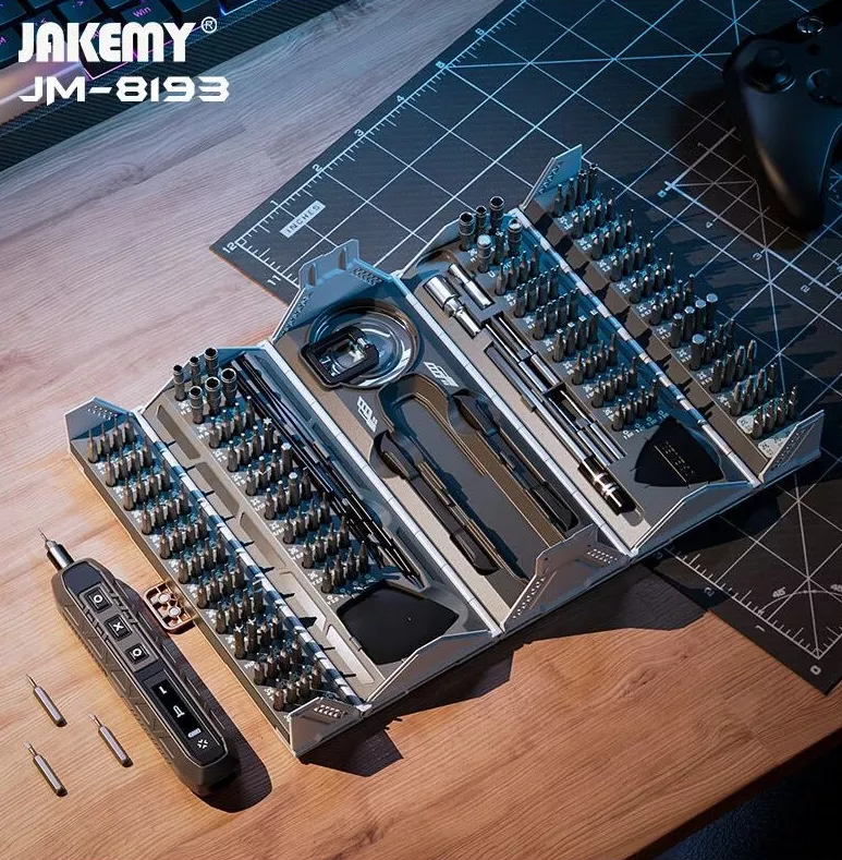 ⚒ Аккумуляторная отвёртка, Электрическая отвёртка Jakemy JM-8193